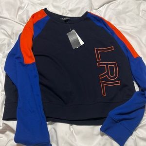 NWT Lauren Ralph Lauren Multicolor Sweater size large